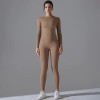 Бесшовный женский фитнес комплект Long sleeve top + Leggings model 67